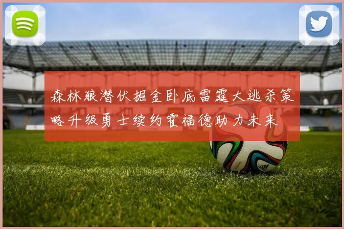 森林狼潜伏掘金卧底雷霆大逃杀策略升级勇士续约霍福德助力未来