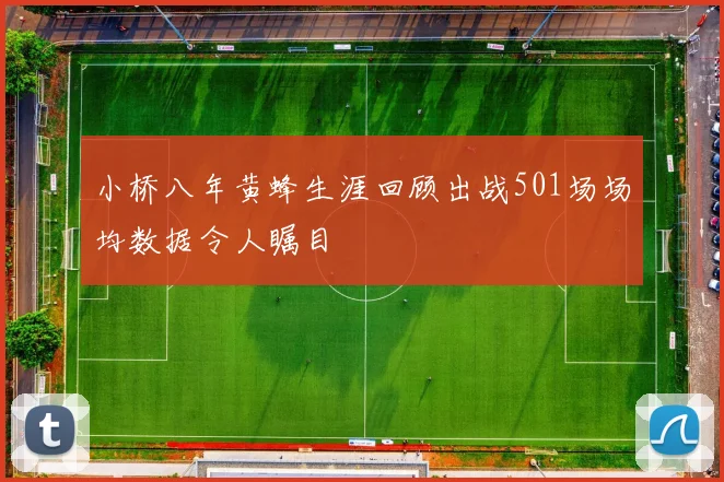 小桥八年黄蜂生涯回顾出战501场场均数据令人瞩目